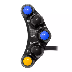 Jetprime JP PLS 073 Piña Izquierda Carretera 7 botones Jetprime YAMAHA YZF-R7 2022-2024