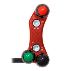 JETPRIME JP PLD 013 R Interruptor de manillar derecho JETPRIME YAMAHA YZF-R6 2017-2022 ROJO