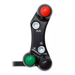 JETPRIME JP PLDB 013 Interruptor manillar derecho JETPRIME YAMAHA YZF-R6 2017-2022 ORIFICIOS DESALINEADOS