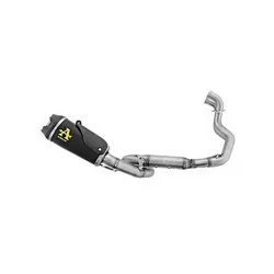 Sistema completo homologado con silencioso Indy Race EVO de aluminio DARK para YAMAHA YZF R9 2025