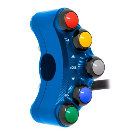 JETPRIME JP PLSR 009TC B Links Racing Pineapple 5 Tasten Jetprime APRILIA RSV4 R RR BLAU