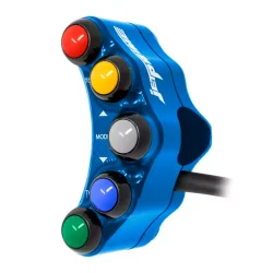 JETPRIME JP PLSR 009TC B Links Racing Pineapple 5 Tasten Jetprime APRILIA RSV4 R RR BLAU 2