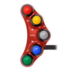 JETPRIME JP PLSR 009TC R Links Racing Pineapple 5 Tasten Jetprime APRILIA RSV4 R RR ROT