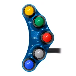 Links Racing Pineapple Aprilia RSV4 RF RR 2017-2020 BLAU