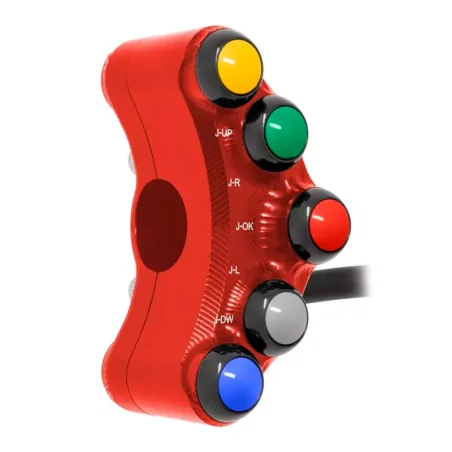 JETPRIME JP PLSR 009RF R Piña Izquierda Racing Aprilia RSV4 RF RR 2017-2020 ROJO