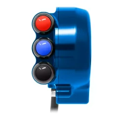 JETPRIME JP ACC 009 B APRILIA JETPRIME integrierter Lenkerschalter-Gasgriff BLAU