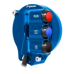 JETPRIME JP ACC 009 B APRILIA JETPRIME integrierter Lenkerschalter-Gasgriff BLAU 2