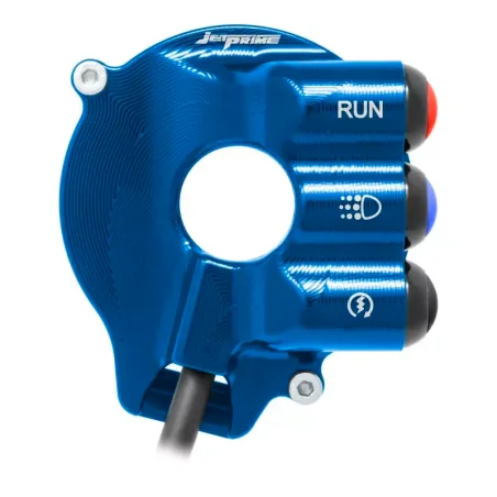 JETPRIME JP ACC 009 B APRILIA JETPRIME integrierter Lenkerschalter-Gasgriff BLAU