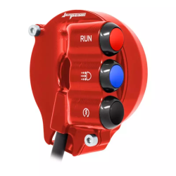 JETPRIME JP ACC 009 R Control del acelerador con interruptor de manillar JETPRIME integrado APRILIA ROJO 2