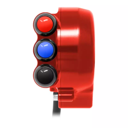 JETPRIME JP ACC 009 R Control del acelerador con interruptor de manillar JETPRIME integrado APRILIA ROJO