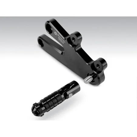 Kit estriberas plegables 69mm+82mm con tornillos 23mm+42mm