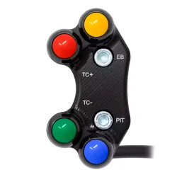 JETPRIME JP SPS 009 Piña Izquierda RACING 5 botones APRILIA RSV4 RR RF