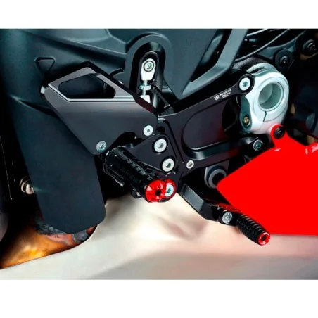 Estriberas BONAMICI RACING para DUCATI PANIGALE V4 / V4S 2025