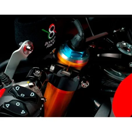 BONAMICI RACING 53 mm Durchmesser Non-Riser-Clip-Ons für Ducati Panigale V4-V4S 2025