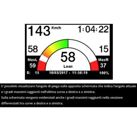 STARLANE CORS2PRO PANTALLA STARLANE CORSARO-II PRO PANTALLA TÁCTIL GPS LAPTIMER HONDA CBR 1000 RR 1995-2019
