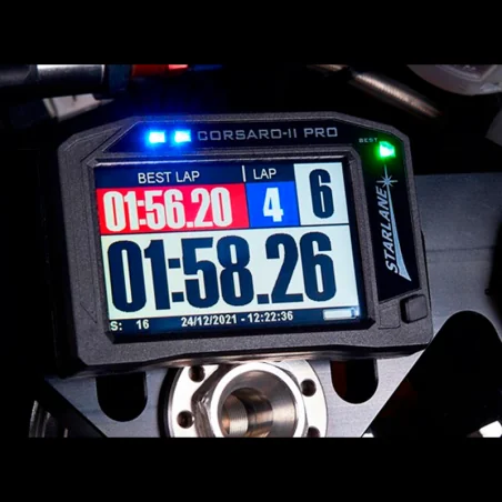 STARLANE CORS2PRO PANTALLA STARLANE CORSARO-II PRO PANTALLA TÁCTIL GPS LAPTIMER HONDA CBR 1000 RR 1995-2019