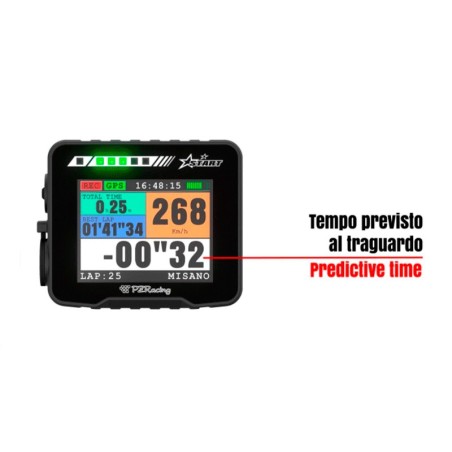 CRONÓMETRO PZ RACING ADQUISICIÓN DE DATOS GPS START NEXT