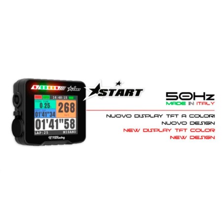 CRONÓMETRO PZ RACING ADQUISICIÓN DE DATOS GPS START NEXT