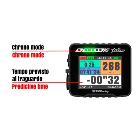CRONÓMETRO PZ RACING GPS 50HZ START BASIC