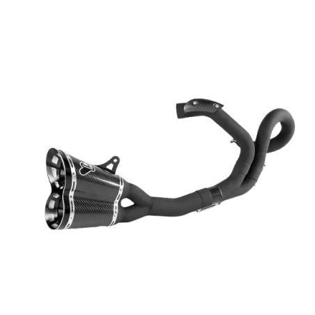 KOMPLETTER RENNAUSPUFF SCHWARZ CARBON TERMIGNONI DUCATI DIAVEL 1200