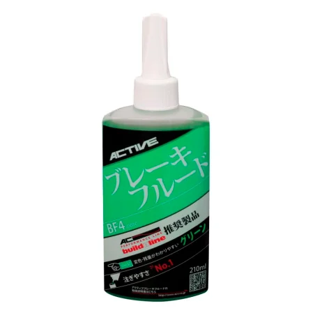 Líquido de frenos verde DOT4 BF4 Active 210ml