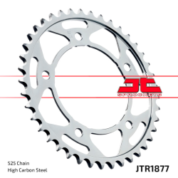 JT Sprockets JTR1877 Corona Transmisión JT Sprockets ACERO 525 estándar 1877