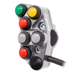 JETPRIME JP PLSR 062. Interruptor de manillar izquierdo JETPRIME RACING Triumph Street Triple 765 R 2023-2024 TITANIO 2