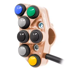 JETPRIME JP PLSR 039 C. Interruptor de manillar izquierdo Racing para Triumph TIGER 900 COBRE 2
