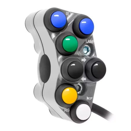 JETPRIME JP PLS 056. Interruptor de manillar izquierdo JETPRIME RACING KAWASAKI ZX-10R - R 2021-2024 TITANIO