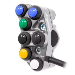 JETPRIME JP PLS 056. Interruptor de manillar izquierdo JETPRIME RACING KAWASAKI ZX-10R - R 2021-2024 TITANIO 2