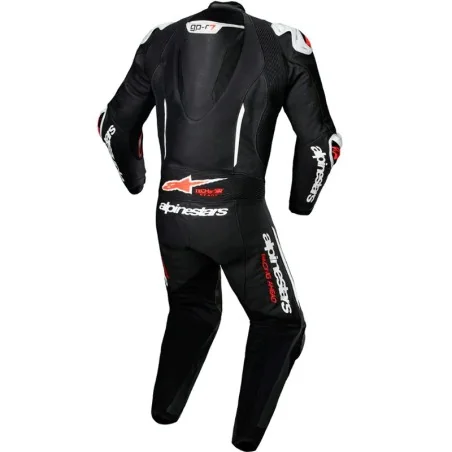 Kombi ALPINESTARS GP-R7 1PC Schwarz / Weiß / Rot Fluo