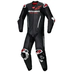 Kombi ALPINESTARS GP-R7 1PC Schwarz / Weiß / Rot Fluo