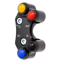 JETPRIME JP PLDB 056 Interruptor de manillar derecho JETPRIME Ducati Panigale V4-S 2025 orificios desalineados 2