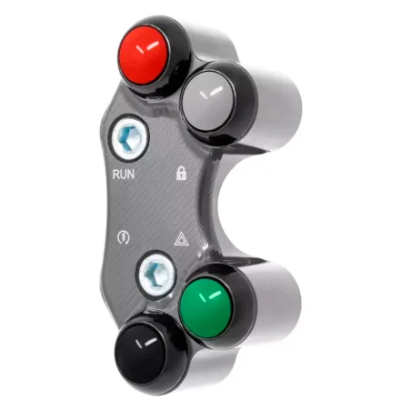 JETPRIME JP PLDB 016 O Interruptor de manillar derecho JETPRIME KTM 1290 SUPERDUKE-ADVENTURE orificios desalineados TITANIO