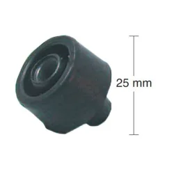 Tope de goma para caballete central 25mm BUZZETTI