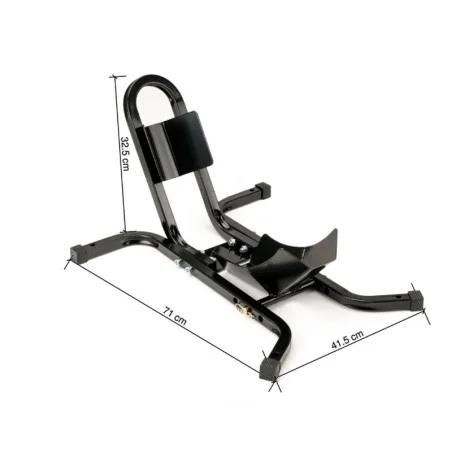 Soporte de rueda delantera, modelo Stand fijo Parking, para motos.