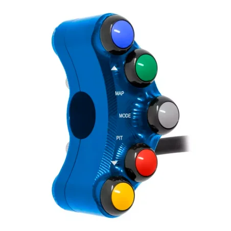 JETPRIME JP PLSR 033 B BOTONERA IZQUIERDA JETPRIME 5 BOTONES YAMAHA YZF-R1 / M 2020-2023 AZUL