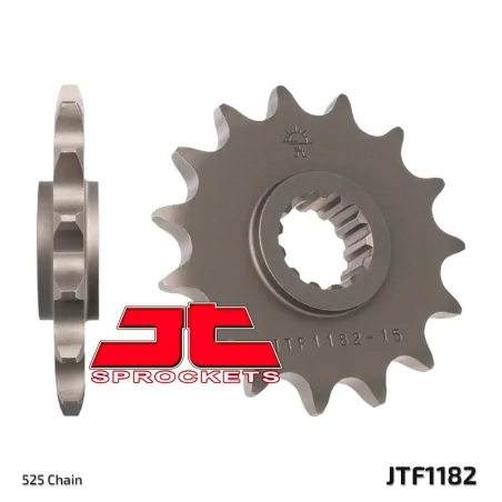 JTF1182 Piñón JT SPROCKETS acero estándar JTF1182 Paso 525