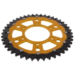 Corona dual 44 DIENTES. 525 dorado ZF Diá. int. 080 círculo 104