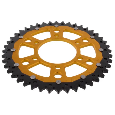 ZFD-1489-44-GLD Corona dual 44 DIENTES. 525 dorado ZF Diá. int. 080 círculo 104