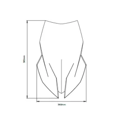 Cúpula Touring Puig para BMW S / M 1000 XR 2020-2025 2