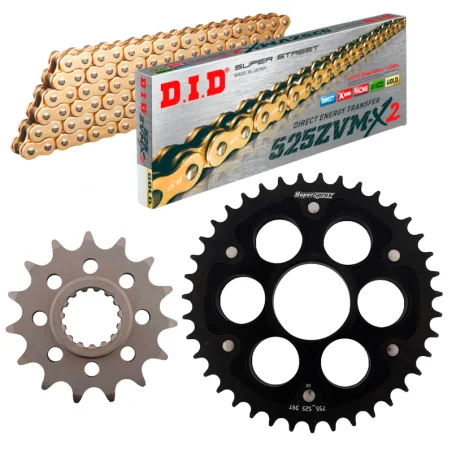Kit de transmisión DID Super Reforzado para Ducati Monster 1200