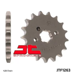 Piñón JT SPROCKETS acero estándar JTF1263 - Paso 428 2