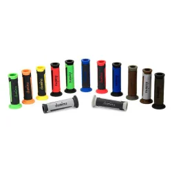 DOMINO A35041C7059 PUÑOS DOMINO TURISMO PLATA-ANTRACITA ABIERTOS D 22 MM L 120 MM 2