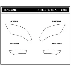 STOMPGRIP-Aufkleber-Kit für YAMAHA YZF-R9 2025 2