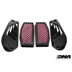 FILTRO DE AIRE DE ALGODÓN + CUBIERTAS 2 ADN BMW R 1300 GS / ADV 2023-2025 2
