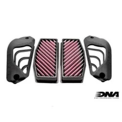 BAUMWOLL-LUFTFILTER + ABDECKUNGEN 2 DNA BMW R 1300 GS / ADV 2023-2025