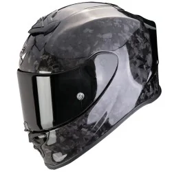 SCORPION Exo-R1 Evo Carbon Air Onyx Schwarzer Helm