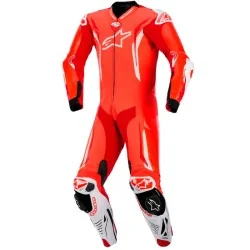 Traje / Mono ALPINESTARS GP Tech V5 1PC Red Fluo / Bright Red / White
