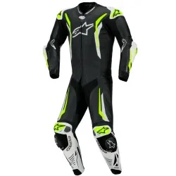 Traje / Mono ALPINESTARS GP Tech V5 1PC Black / White / Yellow Fluo